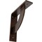 Ekena Millwork Bulwark Steel Bracket, Antiqued Copper 2"W x 8"D x 8"H BKTM02X08X08BUACO - alternate 1